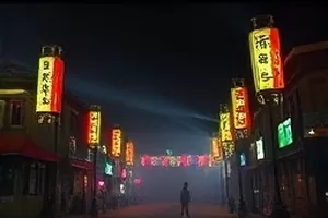 《逆风区》封面，骑行队伍穿行在侧风强烈的公路上