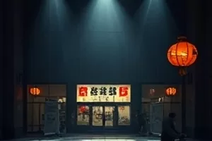 《春分之后》封面，山间木屋与菜地全景